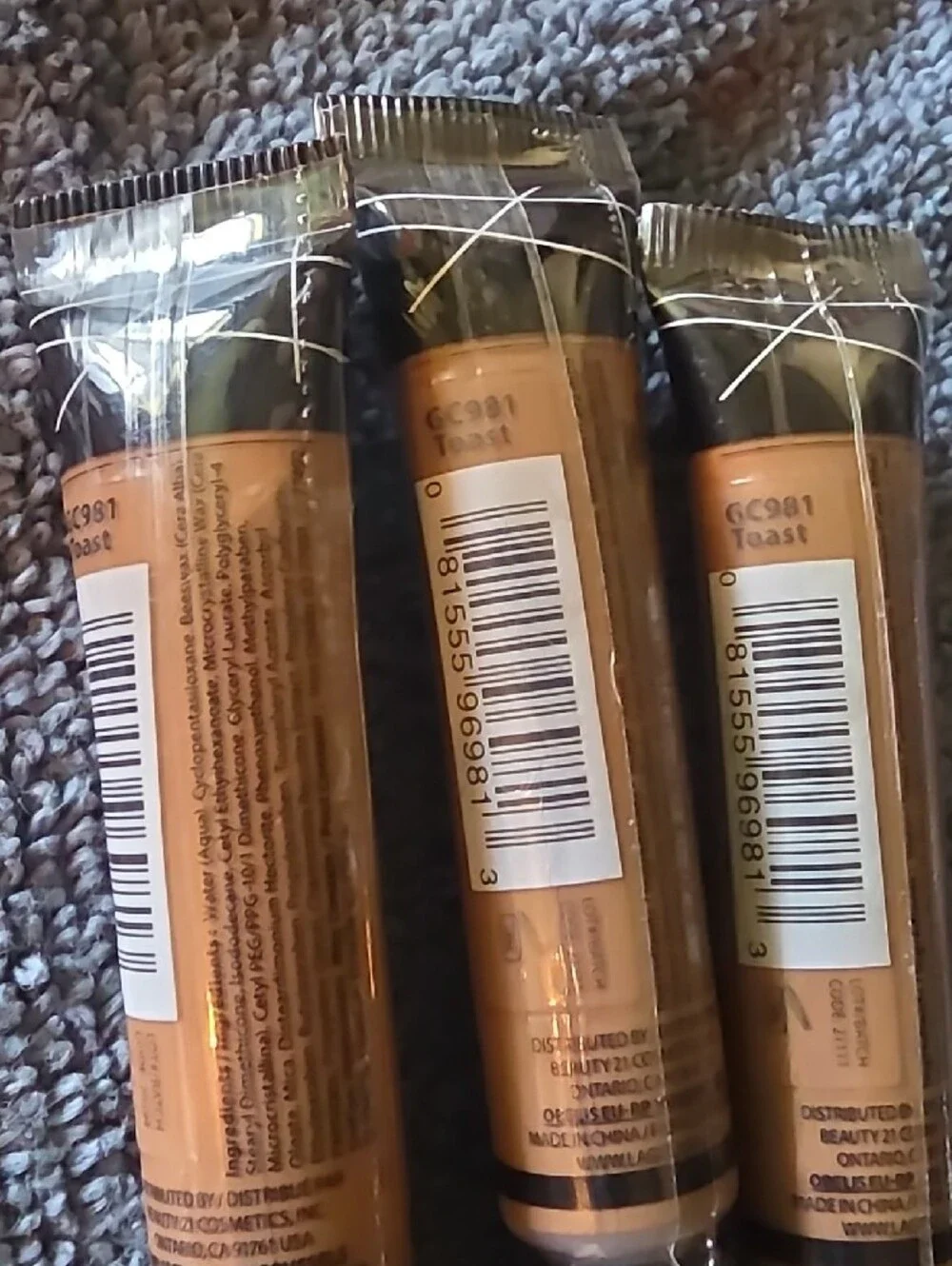 3 PACK PRO.conceal HD High Concealer TOAST SHADE